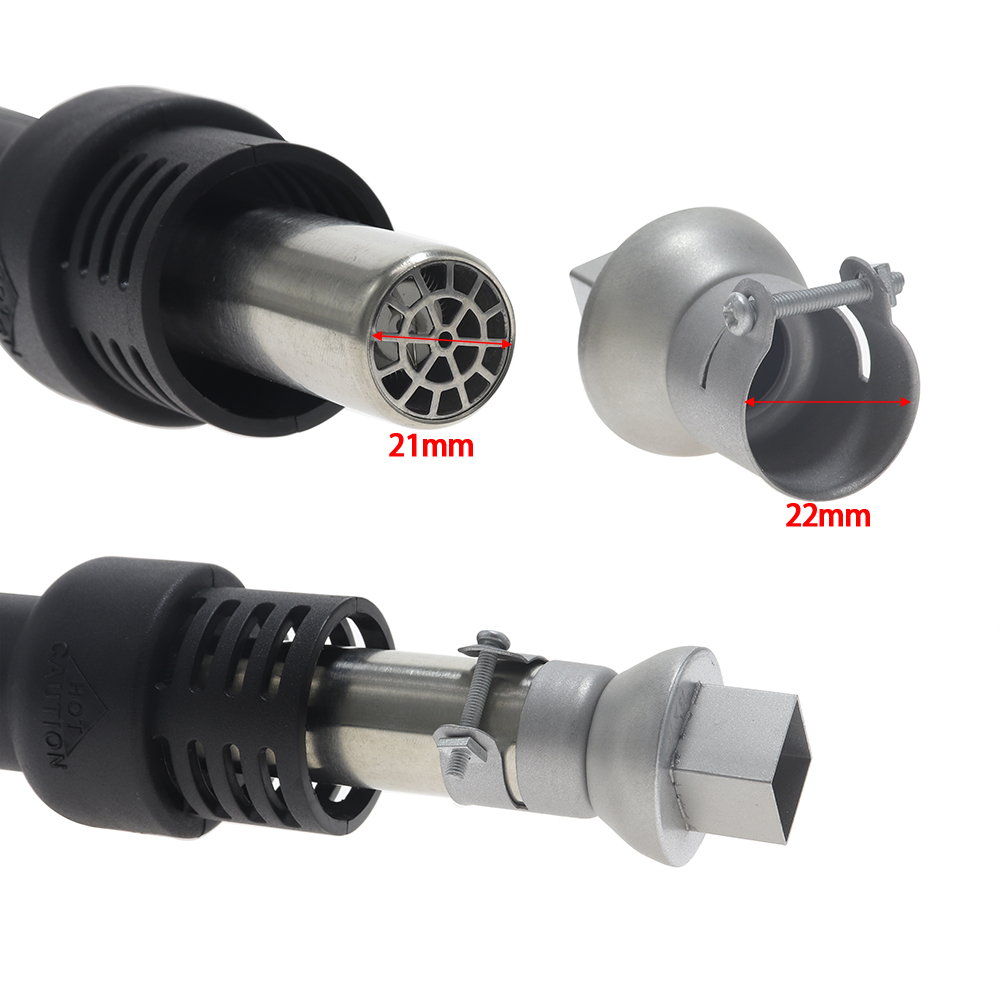 Boquilla de soldadura Bga 850  - Hot Air Station 858 reseña y precio