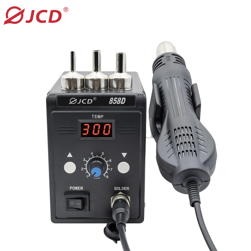 Pistola de aire caliente JCD 8 - Hot Air Station 858 reseña y precio